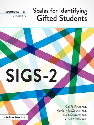 cover image of Scales for Identifying Gifted Students (SIGS-2)